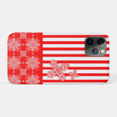 Artdeco Flowers in Retrostijl Case-Mate iPhone Case (Achterkant (horizontaal))