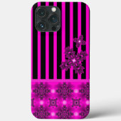 Artdeco Flowers in Retrostijl Case-Mate iPhone Case (Achterkant)