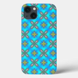 Artdeco Flowers in Retrostijl Case-Mate iPhone Case