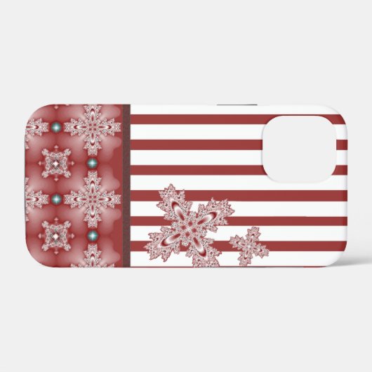 Artdeco Flowers in Retrostijl Case-Mate iPhone Case (Achterkant (horizontaal))