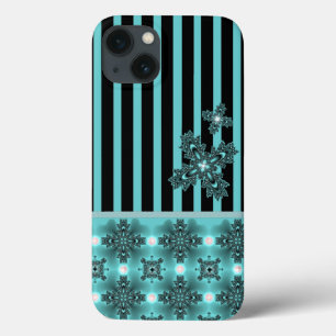 Artdeco Flowers in Retrostijl Case-Mate iPhone Case