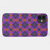 Artdeco Flowers in Retrostijl Case-Mate iPhone Case (Achterkant (horizontaal))