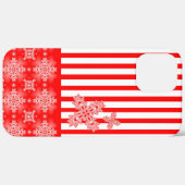 Artdeco Flowers in Retrostijl Case-Mate iPhone Case (Achterkant / Rechts)