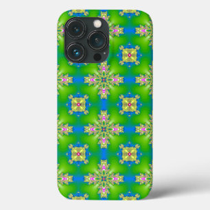 Artdeco Flowers in Retrostijl Case-Mate iPhone Case