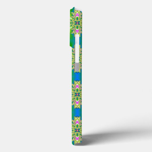 Artdeco Flowers in Retrostijl Case-Mate iPhone Case (Achterkant / Links)
