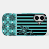 Artdeco Flowers in Retrostijl Case-Mate iPhone Case (Achterkant (horizontaal))