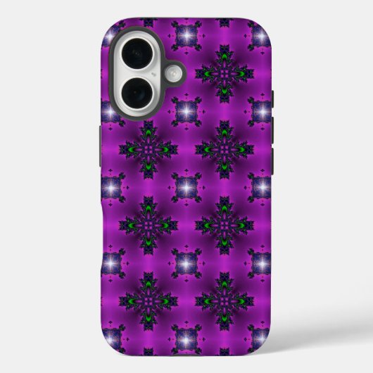 Artdeco Flowers in Retrostijl Case-Mate iPhone Case (Achterkant)