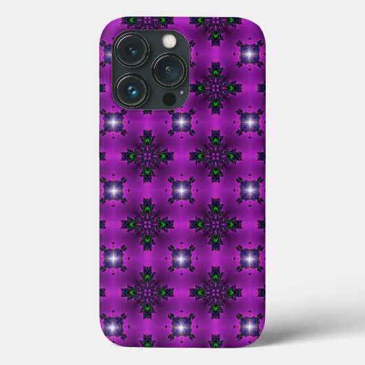 Artdeco Flowers in Retrostijl Case-Mate iPhone Case (Achterkant)