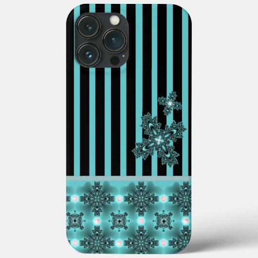 Artdeco Flowers in Retrostijl Case-Mate iPhone Case (Achterkant)