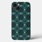 Artdeco Flowers in Retrostijl Case-Mate iPhone Case (Achterkant)