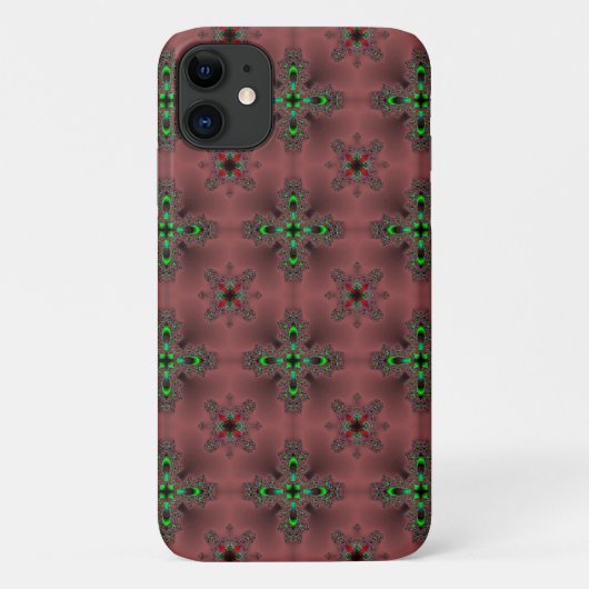 Artdeco Flowers in Retrostijl Case-Mate iPhone Case (Achterkant)