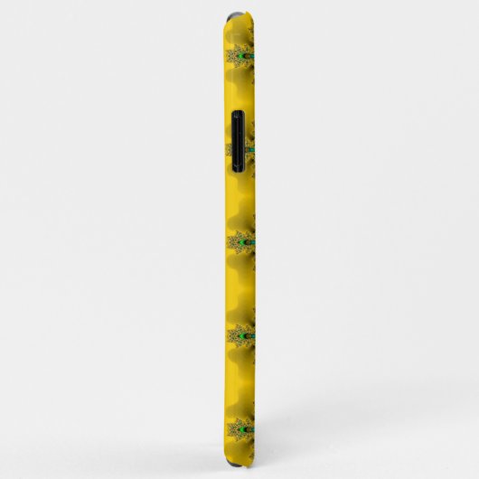 Artdeco Flowers in Retrostijl Case-Mate iPhone Case (Achterkant/rechts)