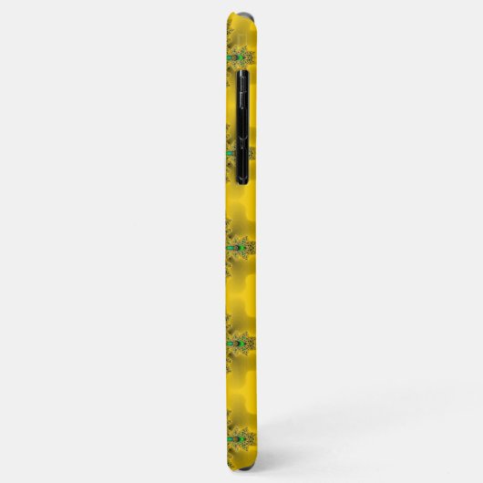 Artdeco Flowers in Retrostijl Case-Mate iPhone Case (Achterkant/links)