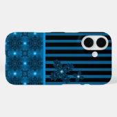 Artdeco Flowers in Retrostijl Case-Mate iPhone Case (Achterkant (horizontaal))
