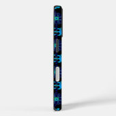 Artdeco Flowers in Retrostijl Case-Mate iPhone Case (Achterkant / Rechts)