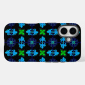 Artdeco Flowers in Retrostijl Case-Mate iPhone Case (Achterkant (horizontaal))