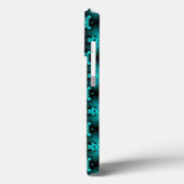 Artdeco Flowers in Retrostijl Case-Mate iPhone Case (Achterkant / Links)