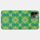Artdeco Flowers in Retrostijl Case-Mate iPhone Case (Achterkant (horizontaal))