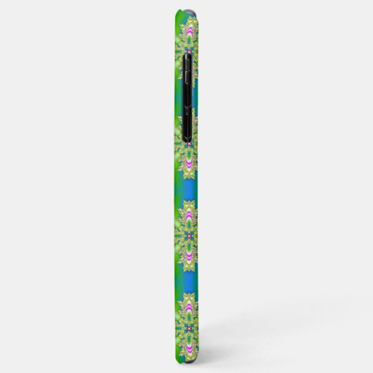 Artdeco Flowers in Retrostijl Case-Mate iPhone Case (Achterkant/links)