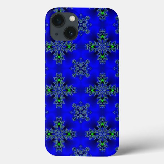 Artdeco Flowers in Retrostijl Case-Mate iPhone Case (Achterkant)