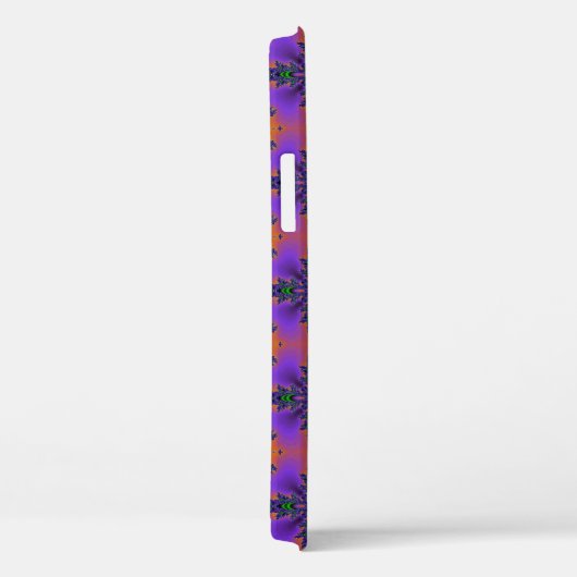 Artdeco Flowers in Retrostijl Case-Mate iPhone Case (Achterkant / Rechts)