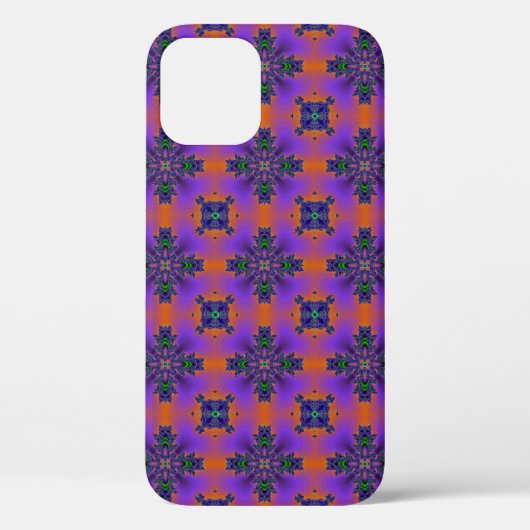 Artdeco Flowers in Retrostijl Case-Mate iPhone Case (Achterkant)