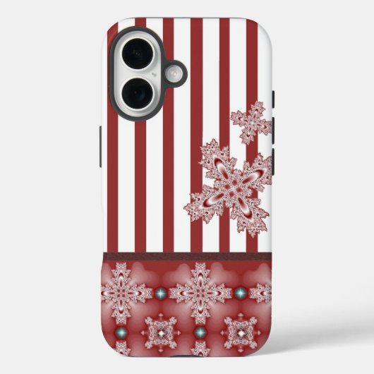 Artdeco Flowers in Retrostijl Case-Mate iPhone Case (Achterkant)