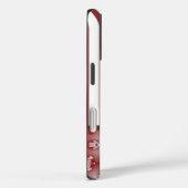 Artdeco Flowers in Retrostijl Case-Mate iPhone Case (Achterkant / Rechts)