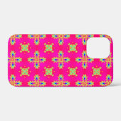 Artdeco Flowers in Retrostijl Case-Mate iPhone Case (Achterkant (horizontaal))