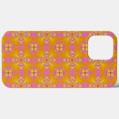 Artdeco Flowers in Retrostijl Case-Mate iPhone Case (Achterkant (horizontaal))