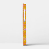 Artdeco Flowers in Retrostijl Case-Mate iPhone Case (Achterkant / Links)