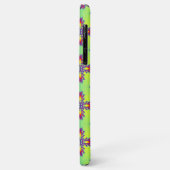 Artdeco Flowers in Retrostijl Case-Mate iPhone Case (Achterkant/links)