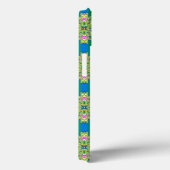 Artdeco Flowers in Retrostijl Case-Mate iPhone Case (Achterkant / Rechts)