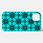 Artdeco Flowers in Retrostijl Case-Mate iPhone Case (Achterkant (horizontaal))