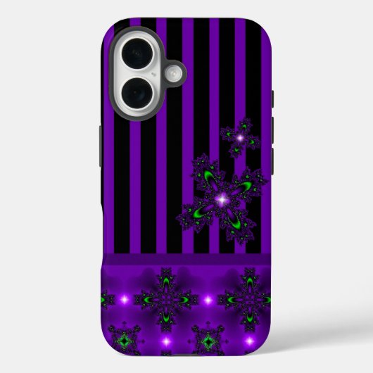 Artdeco Flowers in Retrostijl Case-Mate iPhone Case (Achterkant)