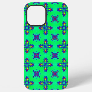 Artdeco Flowers in Retrostijl iPhone 12 Pro Max Hoesje