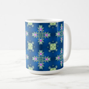 Artdeco Flowers in Retrostijl Koffiemok
