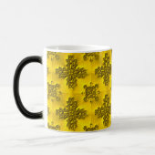 Artdeco Flowers in Retrostijl Magische Mok (Links)