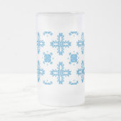 Artdeco Flowers in Retrostijl Matglas Bierpul (Center)