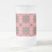 Artdeco Flowers in Retrostijl Matglas Bierpul (Center)