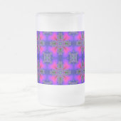 Artdeco Flowers in Retrostijl Matglas Bierpul (Center)