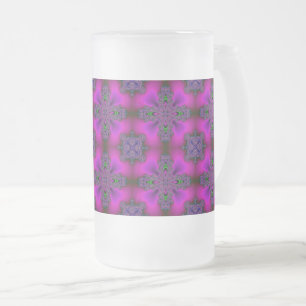 Artdeco Flowers in Retrostijl Matglas Bierpul