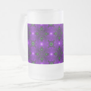 Artdeco Flowers in Retrostijl Matglas Bierpul