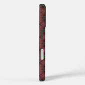 Artdeco Flowers in Retrostijl met monogram Case-Mate iPhone Case (Achterkant / Rechts)