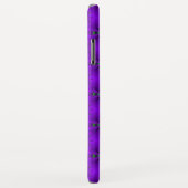 Artdeco Flowers in Retrostijl met monogram Case-Mate iPhone Case (Achterkant/rechts)