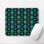 Artdeco Flowers in Retrostijl Muismat (Met muis)