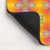Artdeco Flowers in Retrostijl Muismat (Hoek)