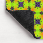 Artdeco Flowers in Retrostijl Muismat (Hoek)