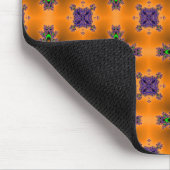 Artdeco Flowers in Retrostijl Muismat (Hoek)