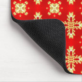 Artdeco Flowers in Retrostijl Muismat (Hoek)